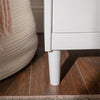 6 Drawer Solid Wood Dresser in White