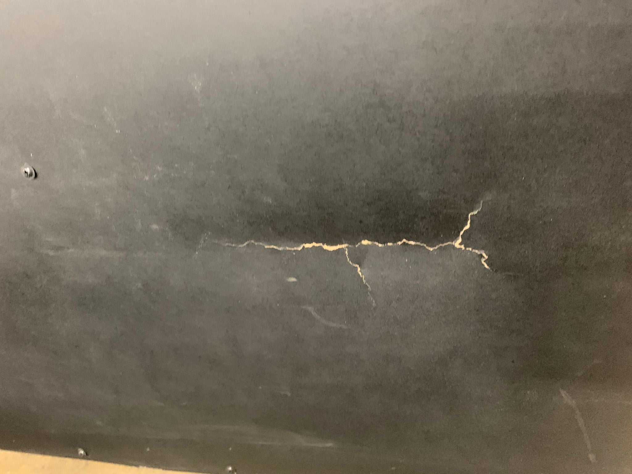 Ebony Almond Courtdale 60'' Wide 3 Drawer Sideboard