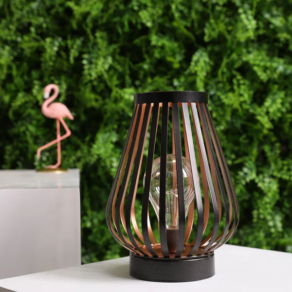 8.7" Battery Powered Outdoor Table Lamp
