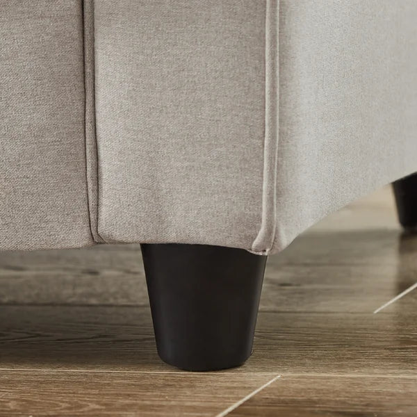 80.7'' Linen Rolled Arm Sofa