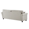80.7'' Linen Rolled Arm Sofa