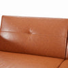 81.5'' Vegan Leather Sleeper Sofa