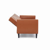81.5'' Vegan Leather Sleeper Sofa