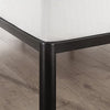 16 Inch Metal Platform Bed Frame / Steel Slat Support / No Box Spring Needed / Easy Assembly, King
