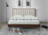 Soloman Mid Century Modern Tufted Upholstered Headboard ONLY, Queen