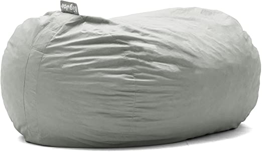 Big Joe Large Bean Bag Sofa, Fog (#K2492)