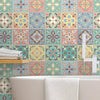 24pcs 6 inch Peel and Stick Tiles Stickers Tile Paint Backsplash Removable Waterproof Self-Adhesive Decals Vinyl Home Kitchen Bathroom Decor