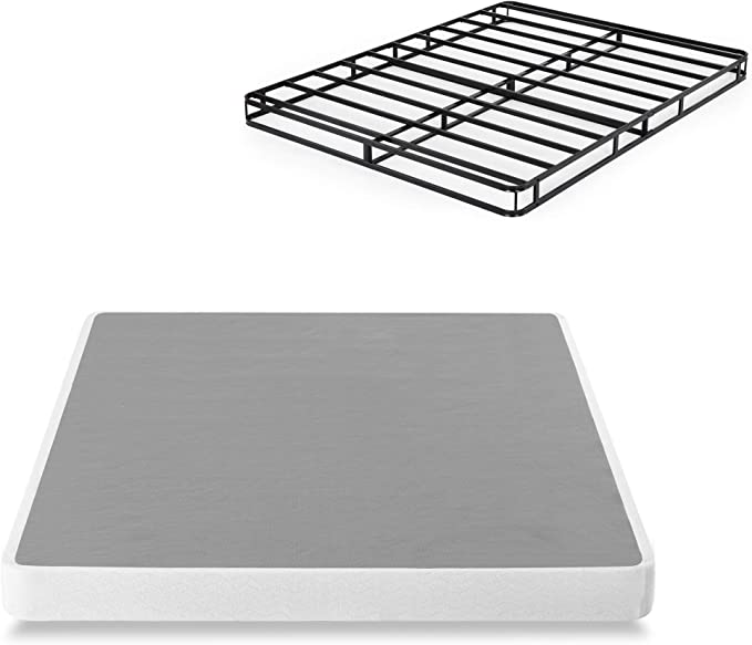 5 Inch Metal Smart Box Spring / Mattress Foundation / Strong Metal Frame / Easy Assembly, Full