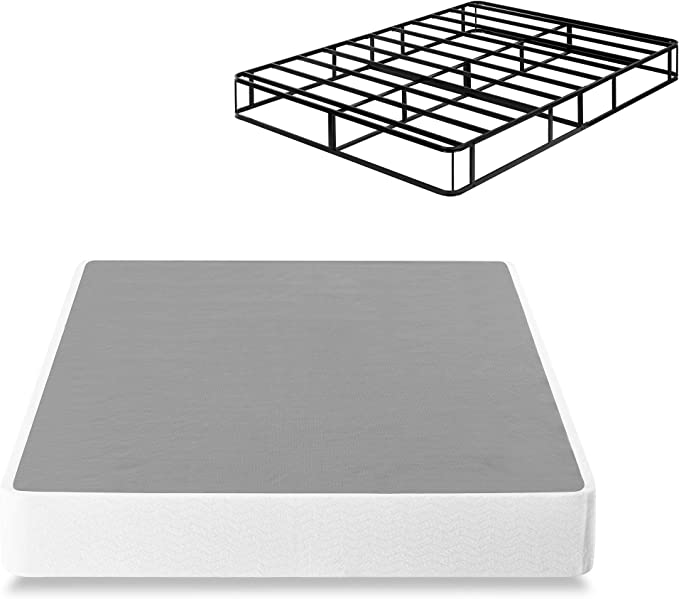 9 Inch Metal Smart Box Spring / Mattress Foundation / Strong Metal Frame / Easy Assembly, King