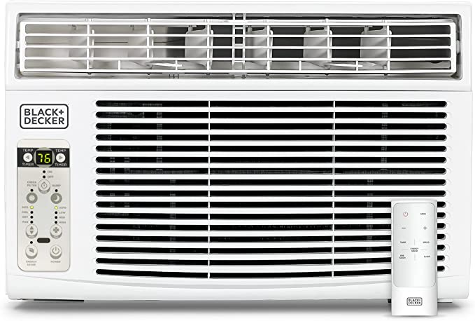 Window Air Conditioner with Remote Control ,12000 BTU, Cools Up to 550 Square Feet, Energy Efficient, White