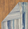 Luxe Weavers Modern Abstract Area Rug, Blue / Size 8x10