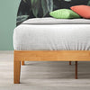 Wood Platform Bed Frame Natural, Twin