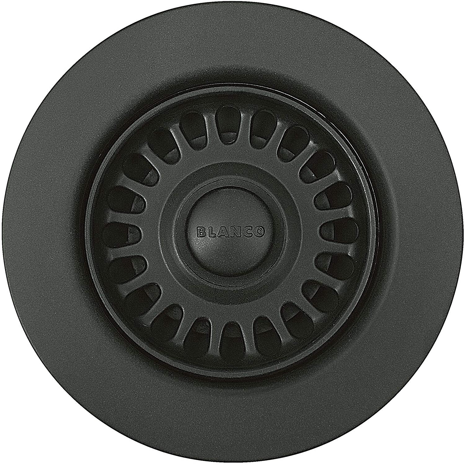 BLANCO, Anthracite  SILGRANIT-Matched Kitchen Drain Basket Strainer, 3.5"
