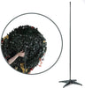 6 Ft Pre-Lit Pre-Decorated Christmas Tree Easy Assembly Pull Up Pop Out Christmas Tree with Decorations, 350 Warm Lights, and Stand