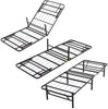 Classic Brands Hercules Black Heavy Duty Metal 14-Inch Platform Mattress Foundation Bed Frame - Queen