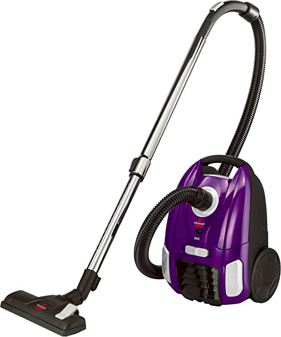 Zing Lightweight, Bagged Canister Vacuum, Purple