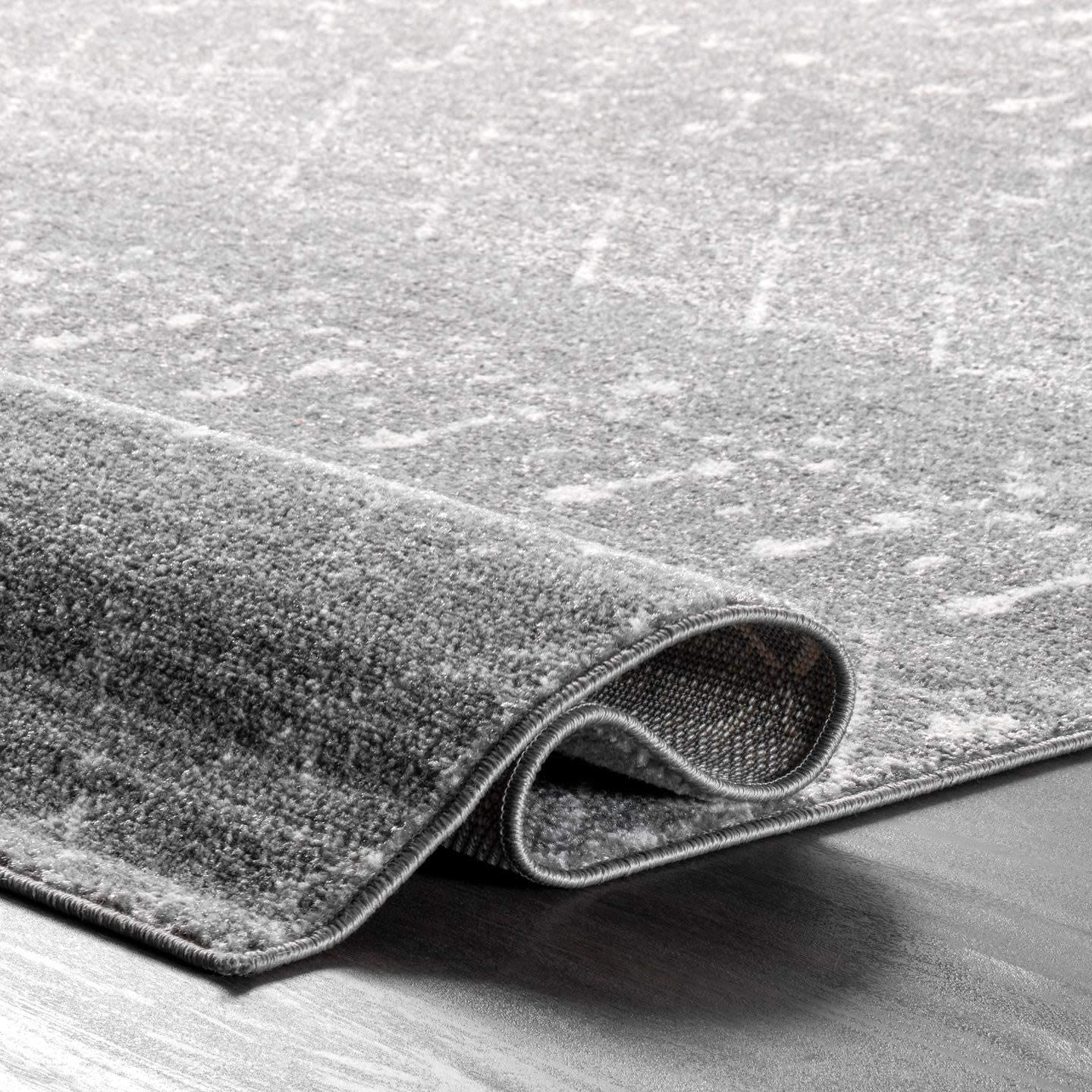 nuLOOM Moroccan Blythe Area Rug, 6' 7" x 9', Dark Grey