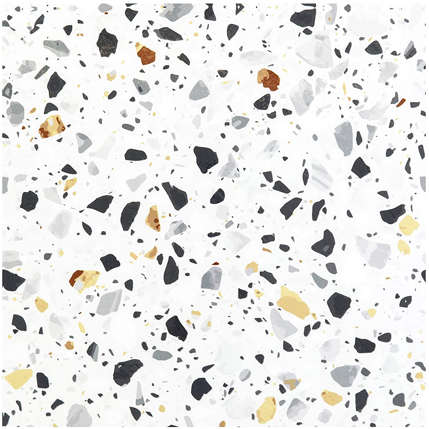 1 Box - Losas Mosaic Self-Adhesive 12" x 12" x 1.2mm Luxury Vinyl Tile - 20 Square Feet (#K4418)