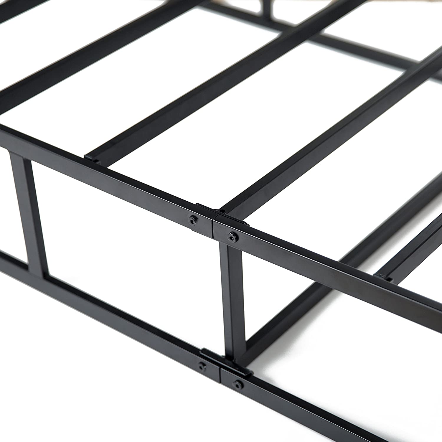 9 Inch Metal Smart Box Spring / Mattress Foundation / Strong Metal Frame / Easy Assembly, Queen