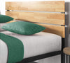 Zinus Paul Metal and Wood Platform Bed with Wood Slat Support, Queen