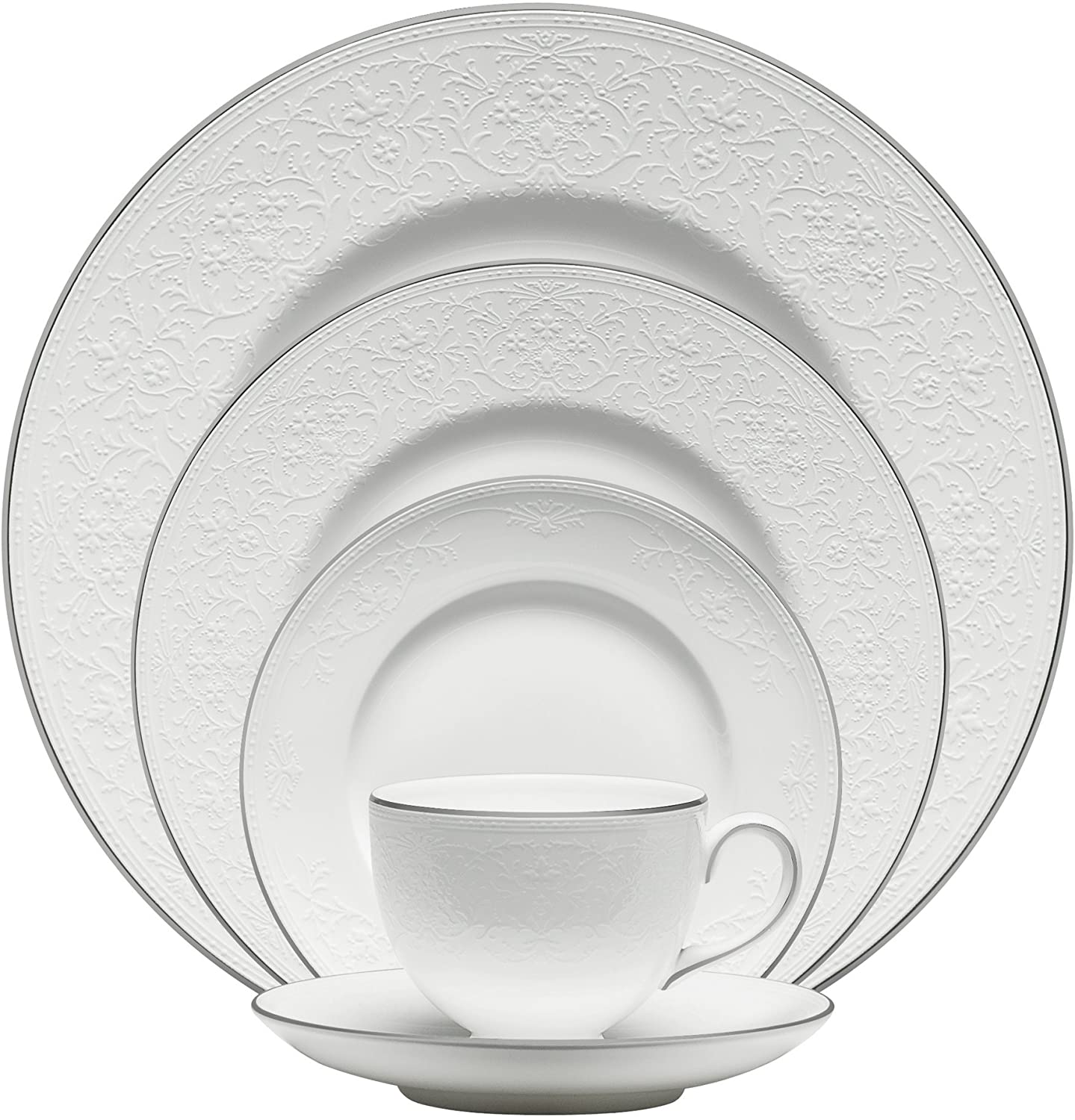 Wedgwood English Lace 5-Piece Place Setting