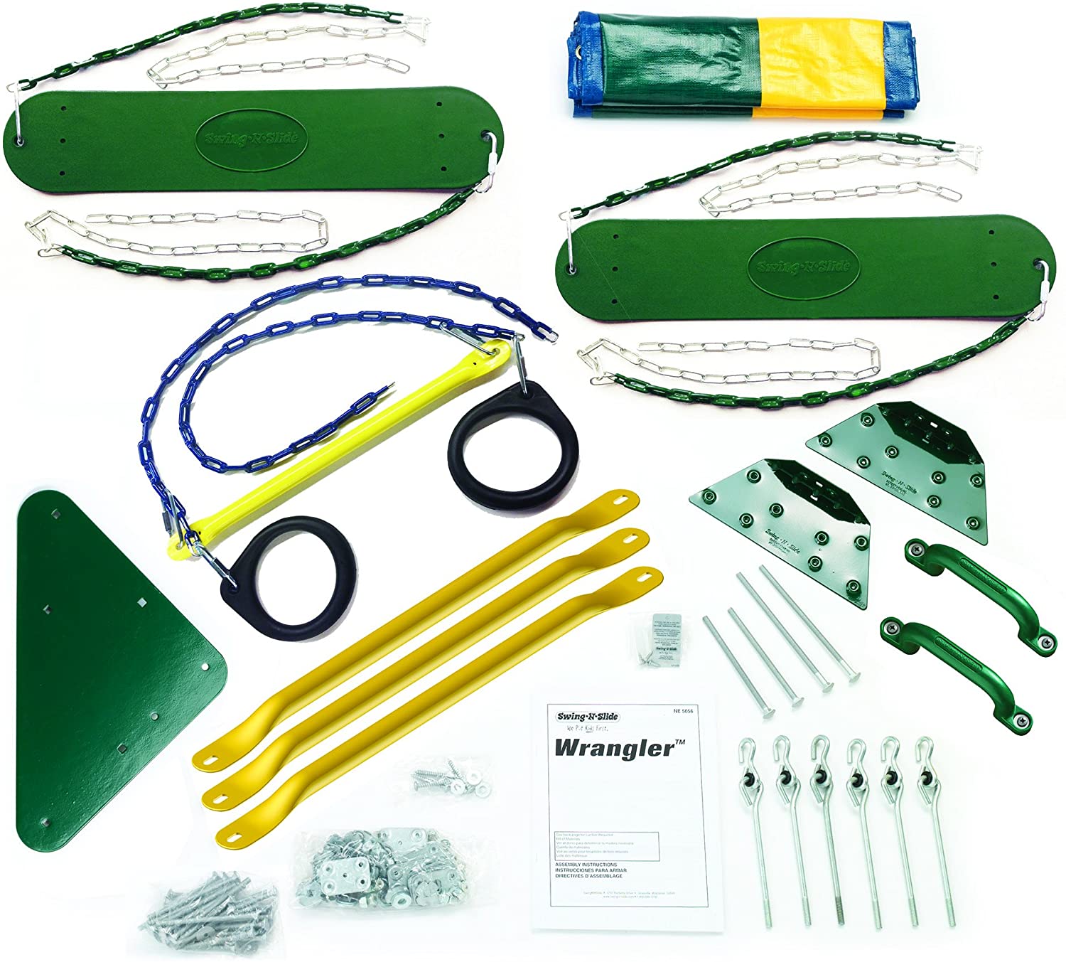 Wrangler DIY Swing Equipment Kit, 1, Green