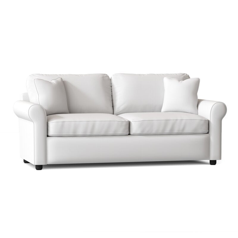 82'' Rolled Arm Slipcovered Sofa Bed OP107