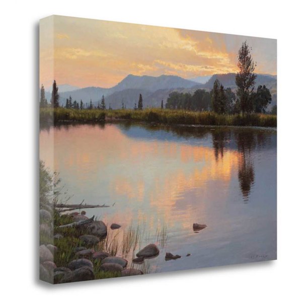 "Tranquil Evening" by Jay Moore Canvas Art (24 in. W x 18 in. H (6 lbs.)) KB2399-A4-B1-P2