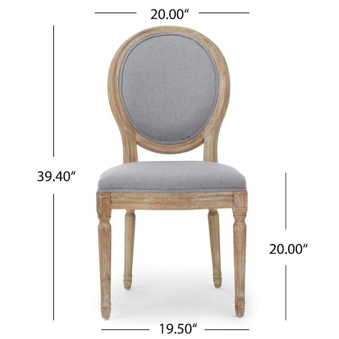 Best Selling Home Decor Set of 2 Phinnaeus Casual Polyester Upholstered Dining Side Chair (Wood Frame) CL508