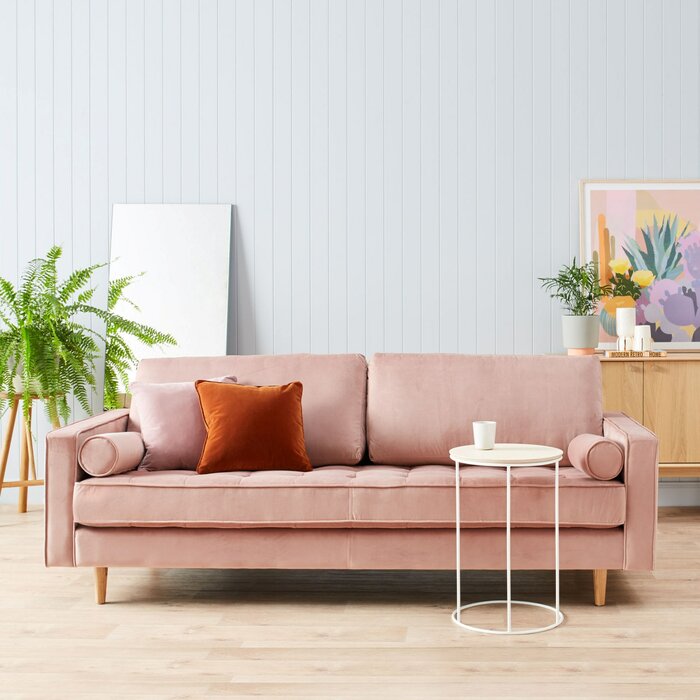 84" Wide Square Arm Sofa