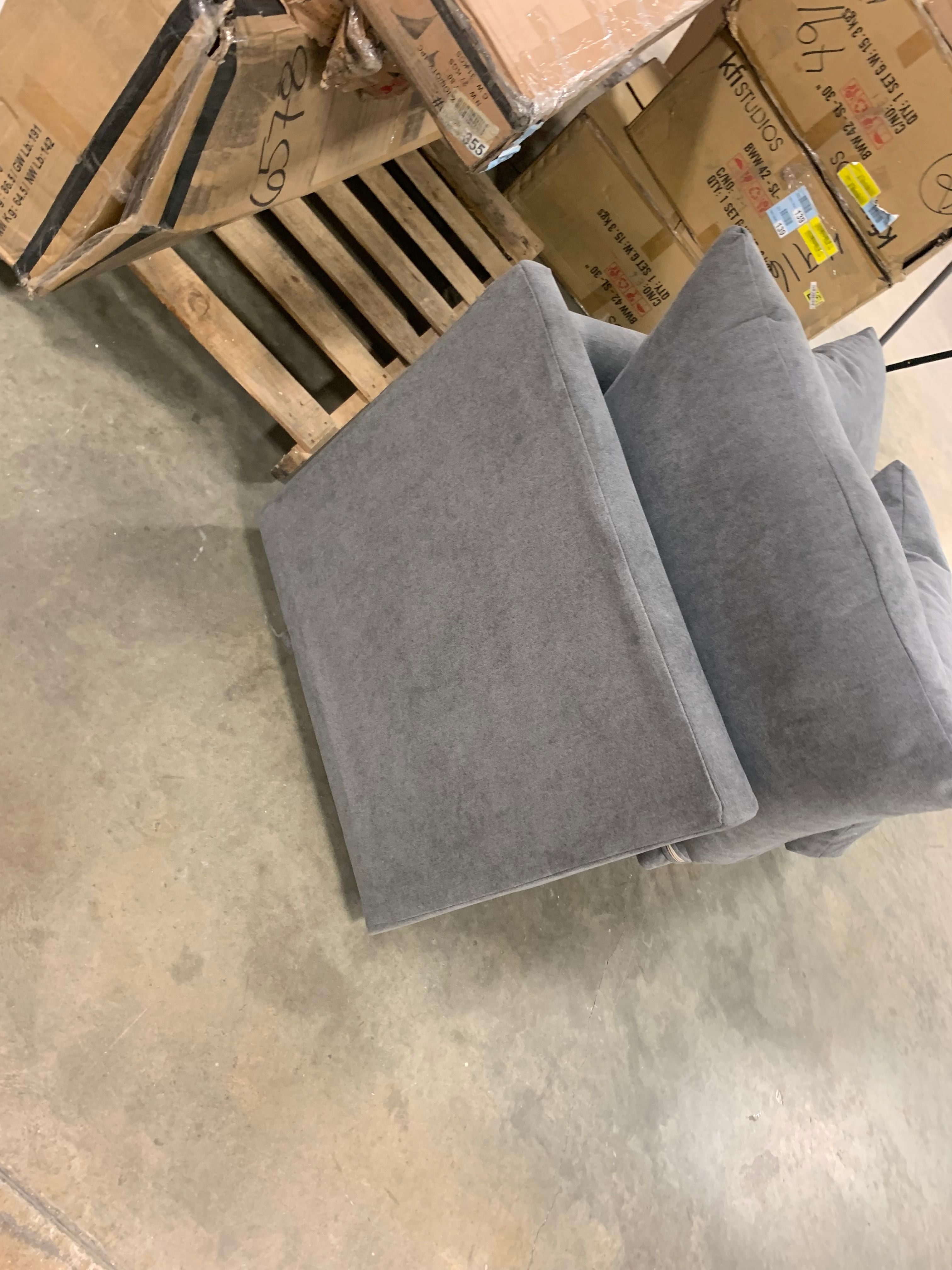Half Sectional Chaise