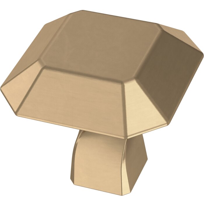 1 1/8" Length Square Knob (lot of 22) EE590