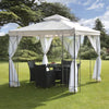 8 Ft. W x 8 Ft. D Metal Patio Gazebo