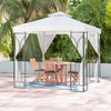 8 Ft. W x 8 Ft. D Metal Patio Gazebo
