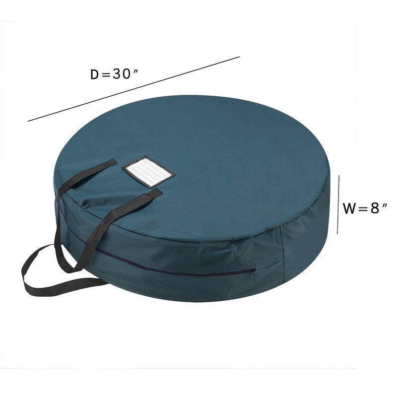 8'' H x 30'' W x 30'' D Christmas Wreath Storage ts205
