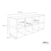8 Pair Stackable Shoe Rack