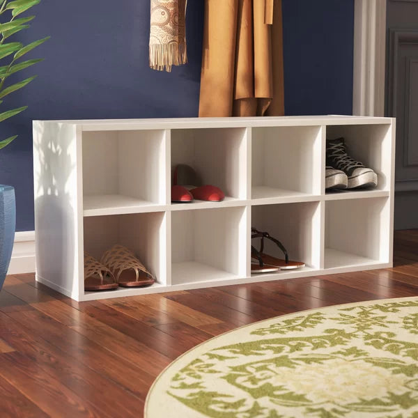 8 Pair Stackable Shoe Rack
