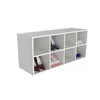 8 Pair Stackable Shoe Rack