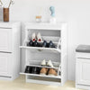 8 Pair Stackable Shoe Storage Cabinet