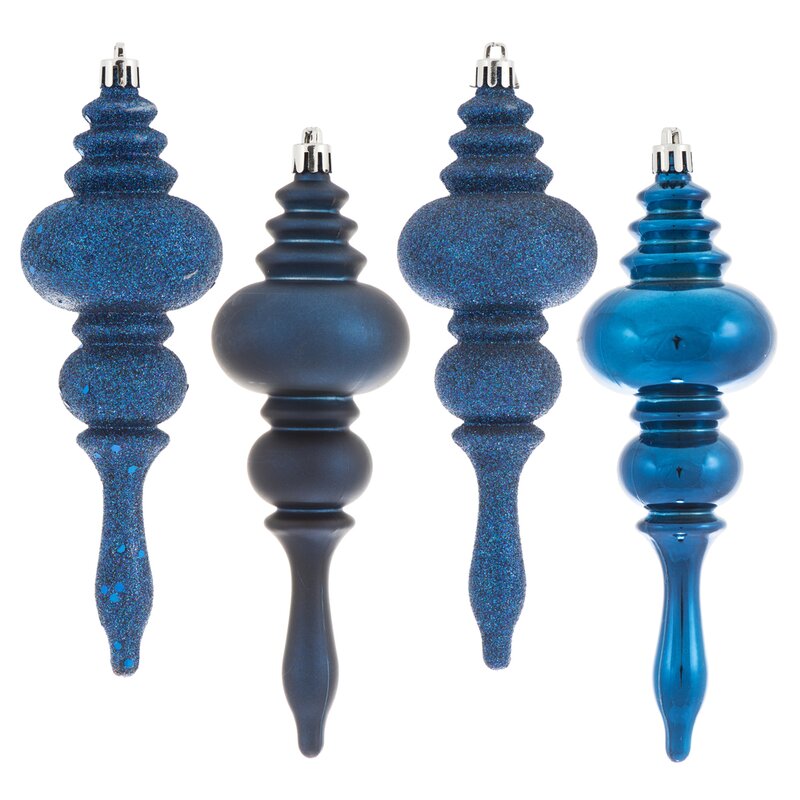 8 Piece Finial Ornament Set (Set of 8) ss626