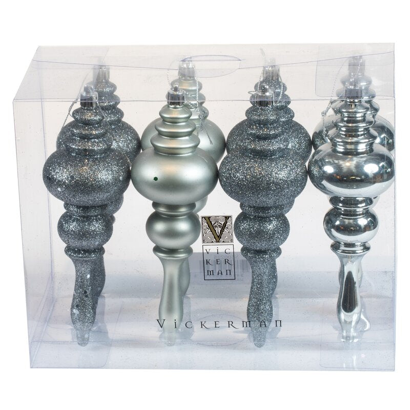 8 Piece Finial Ornament Set (Set of 8) ss627