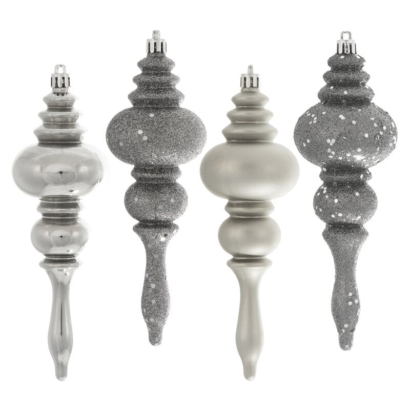 8 Piece Finial Ornament Set (Set of 8) ss627
