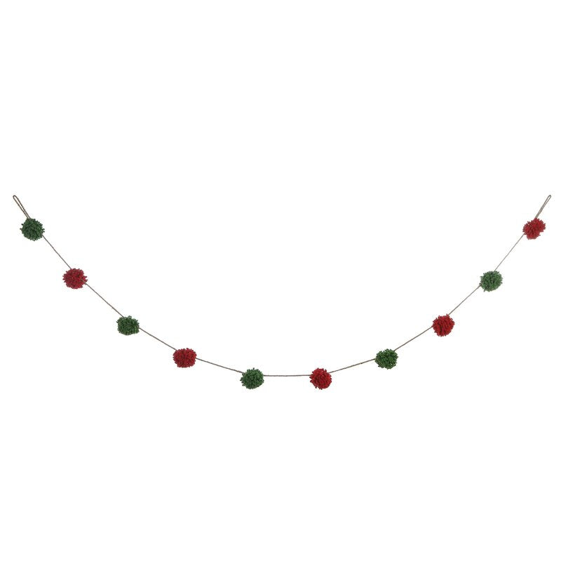 8' Pom Pom Garland HAS239