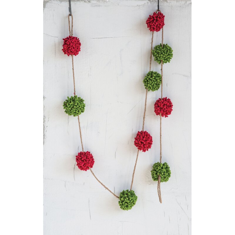 8' Pom Pom Garland LC691