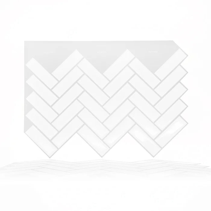 8" x 11" Gel Peel & Stick Subway Tile (Set of 8)