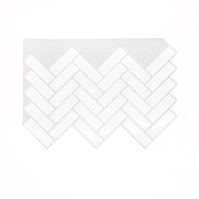 8" x 11" Gel Peel & Stick Subway Tile (Set of 8)