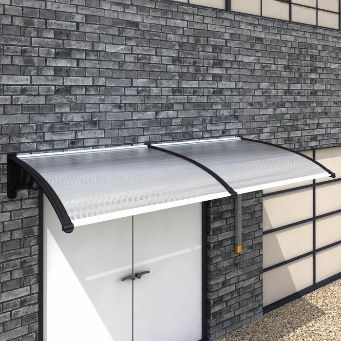 8 ft. Polycarbonate Mounting Bracket Door Awning #HA652