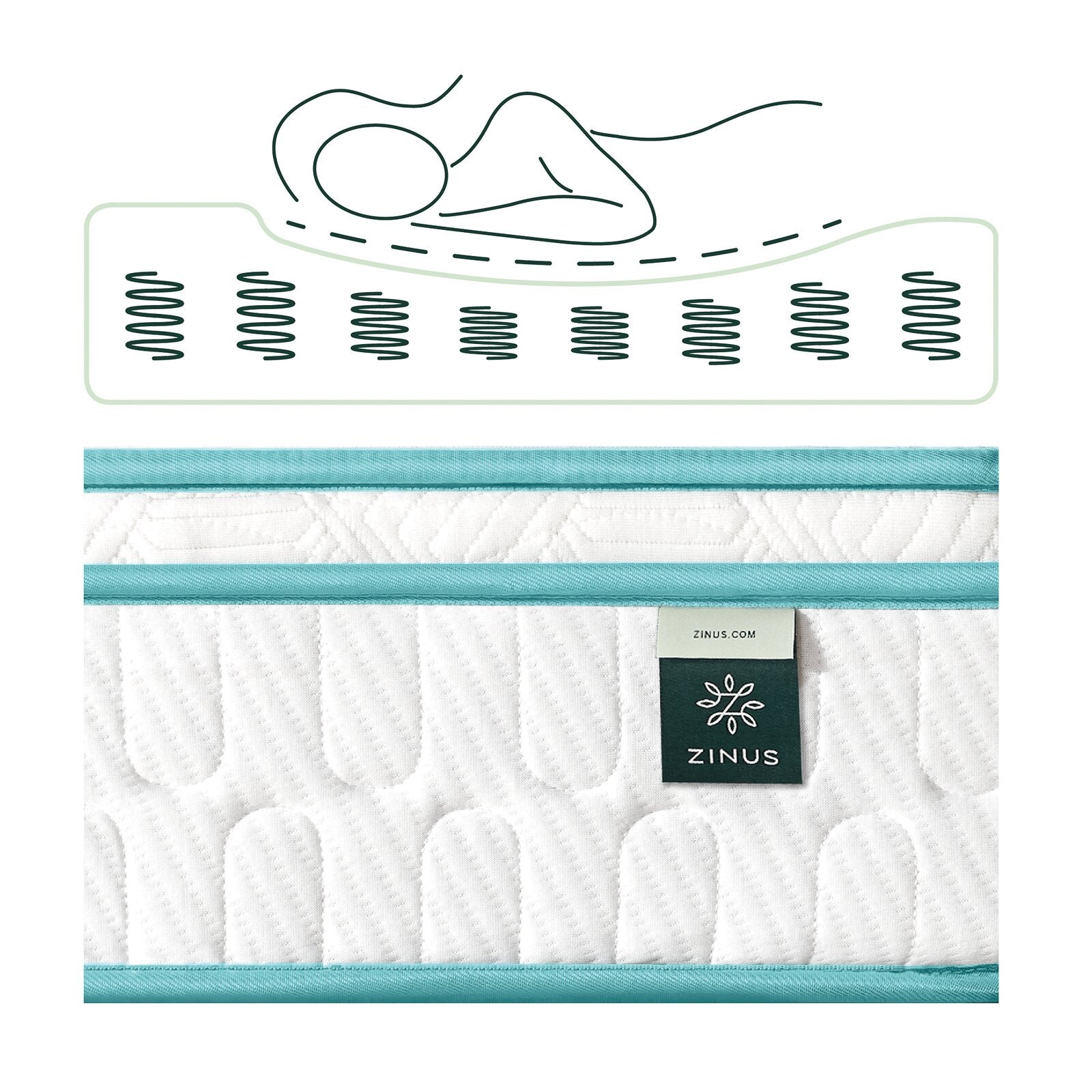 8” Medium Hybrid Mattress AH233