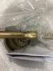 2 - Light Vibrant Brushed Bronze Armed Sconce
