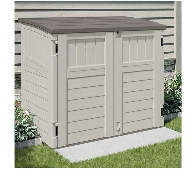 Suncast BMS2500 53 x 31.5 x 45.5" Horizontal Resin Outdoor Storage She –  Salvage  Co Indy